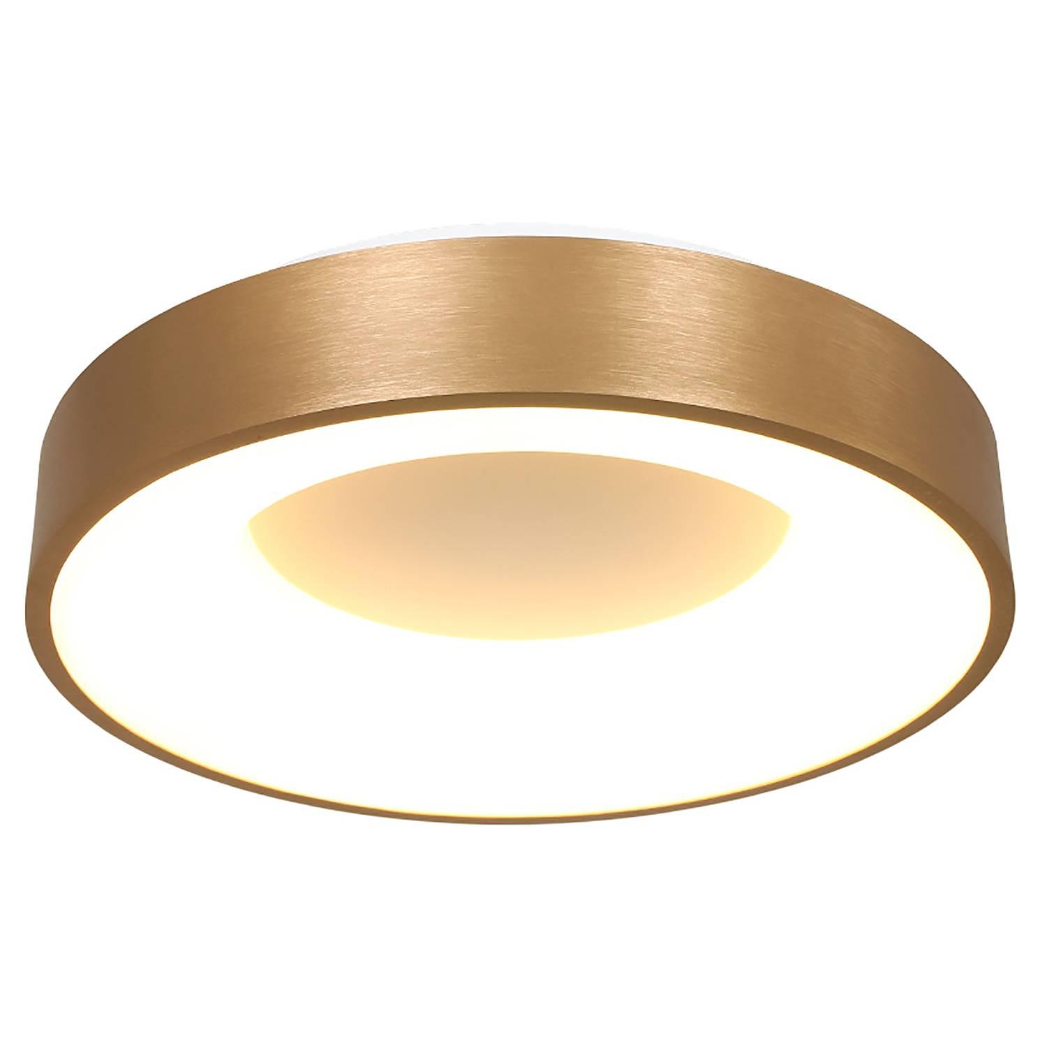 LED-Deckenleuchte Ringlede Aluminium Gold Durchmesser: 38 cm 3