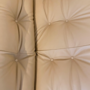 Vintage Afra & Tobia Scarpa Soriana Sofa Leder Beige 8