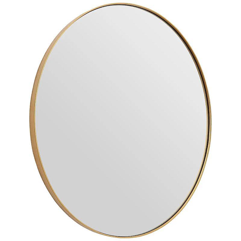 Helen Medium Gold Finish Oval Wandspiegel
 3