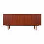 Vintage Sideboard Teakholz Braun 1970er Jahre 0