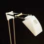 Vintage floor lamp Metal Plastic White 1970s 2