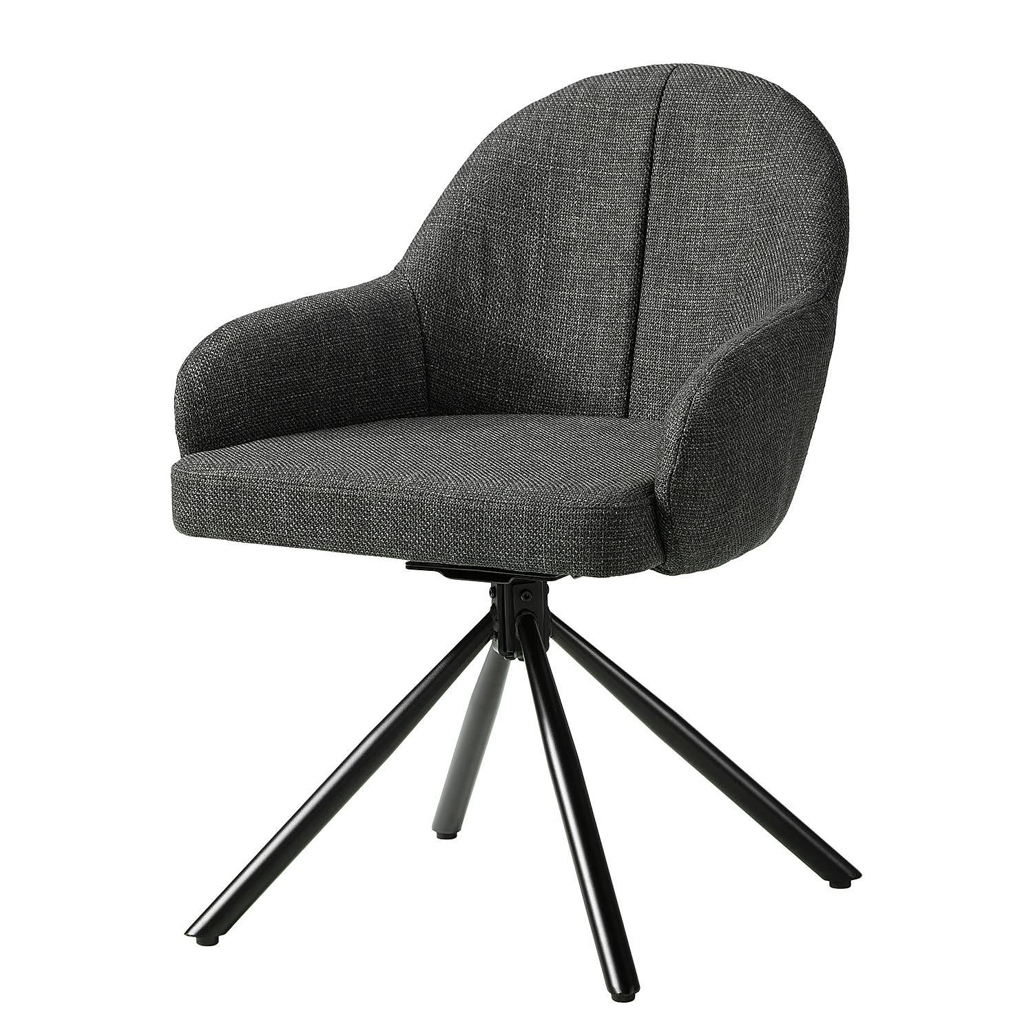 Scebel Swiveling Armchair Anthracite 2