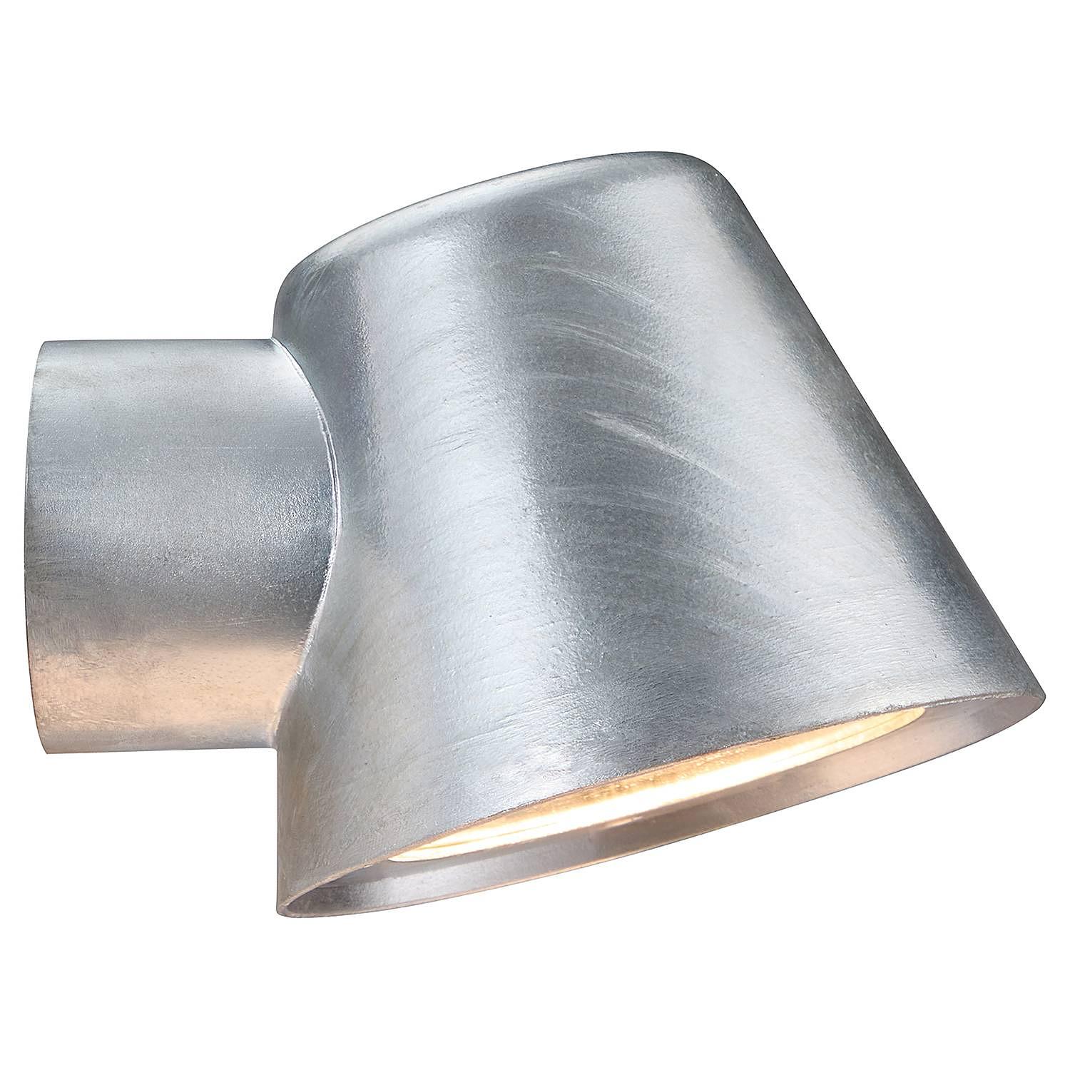 Aleria Wandleuchte Edelstahl Silber 3