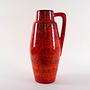 Ceramic Vase Red 1960s 5