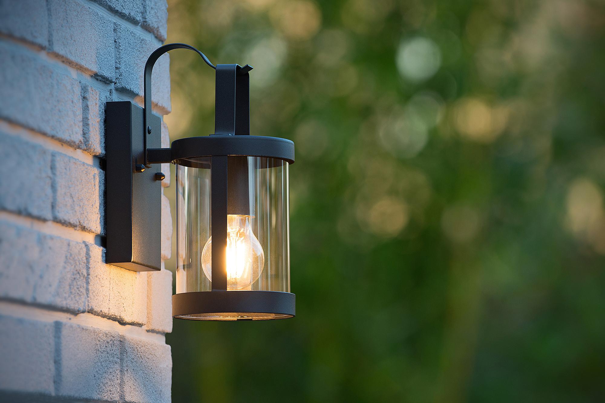 Lindelo Outdoor Wall Lamp Iron Black 2