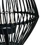 Mataram Laterne Rattan Schwarz 3