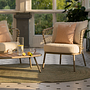 Margalida Gartentisch Kunststoff Creme 0