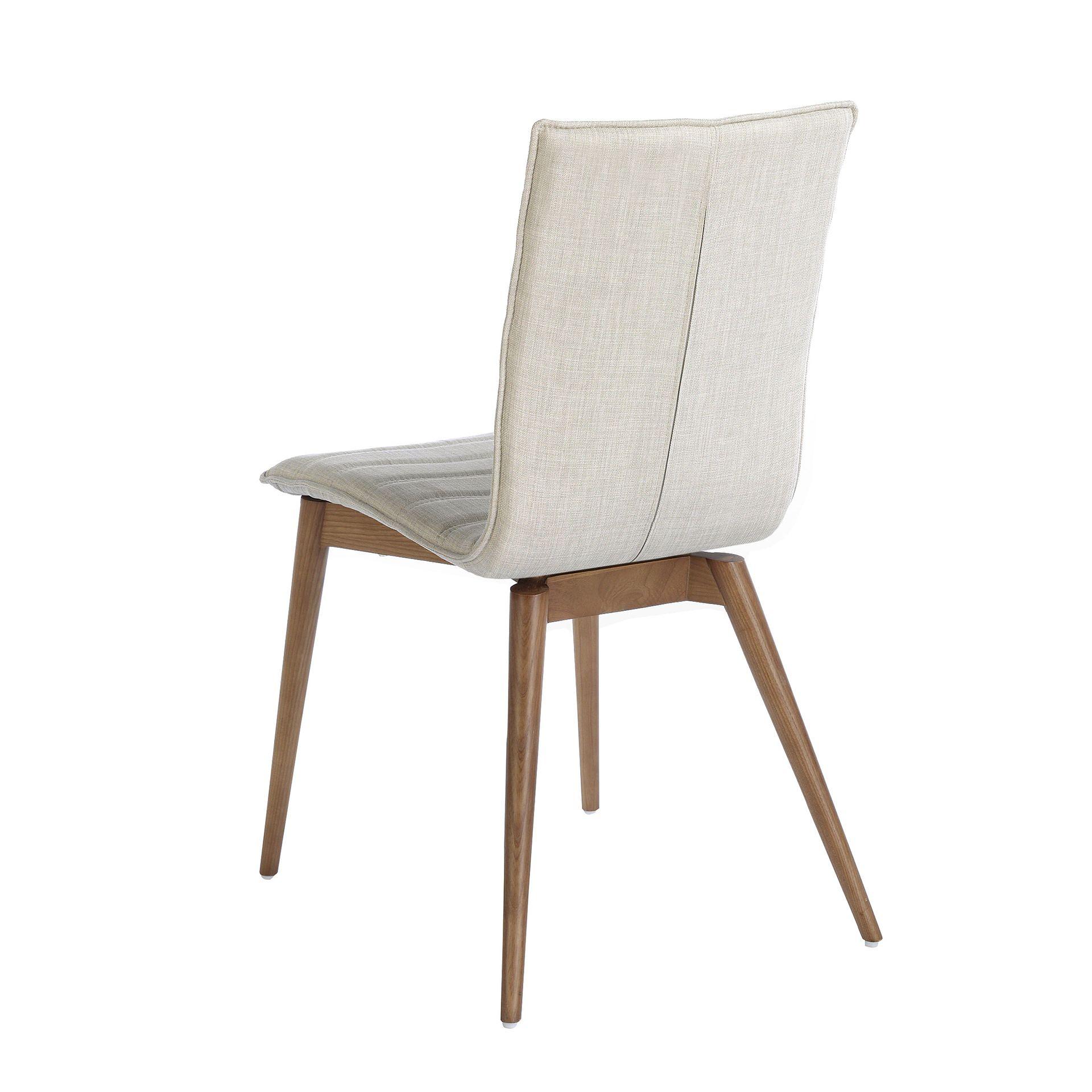 Dining chair wood grey 4