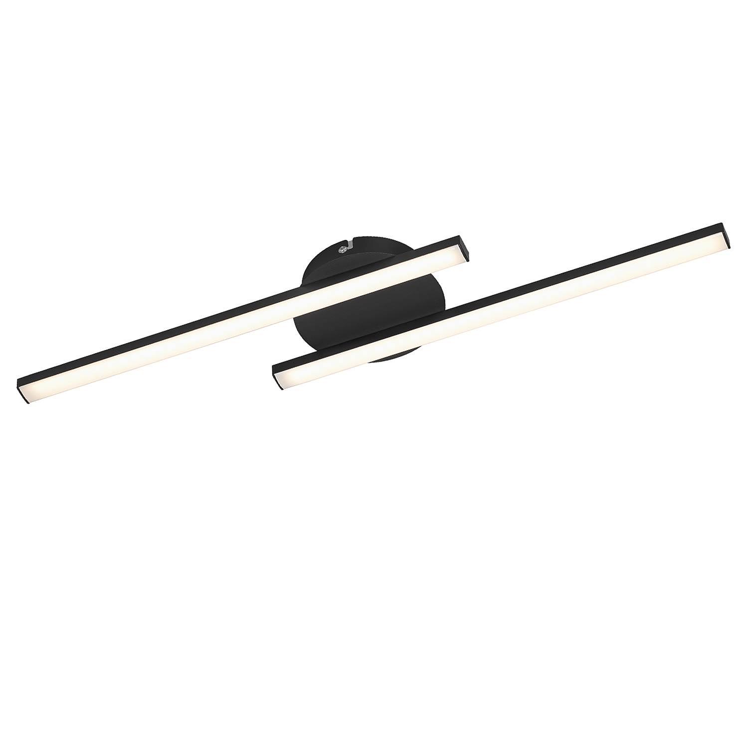LED-Deckenleuchte Schwarz 0