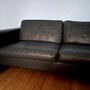 Conseta Sofa 2-Sitzer Leder Schwarz 1