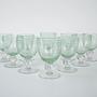 Bubble Champagne glasses-Set Transparent 1970s 2