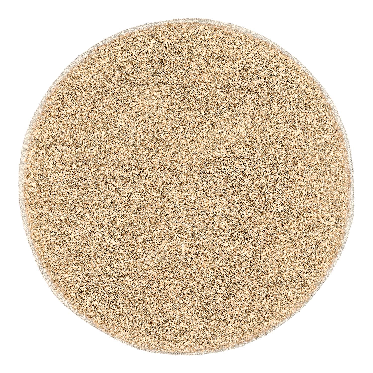 Relax Badteppich Champagner 100 x 100 cm 0