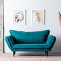 Vino Daybed Sofa Bed 2-seater Petrol Green 2