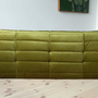 Togo Sofa 3-Sitzer Samt Olivgrün 3