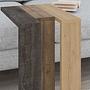 Muju Beistelltisch Holz Dark Coffee Hitit Sapphire Eiche 3