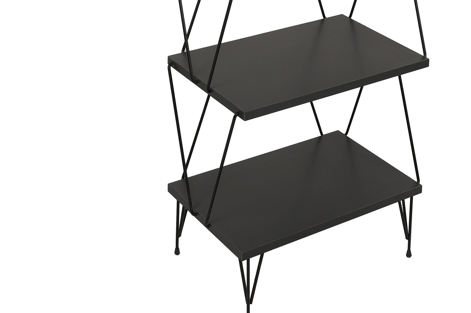 Balaban Bookshelf Wood veneer Anthracite 9