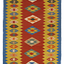 Kilim Gashgai Teppich Mehrfarbig 0