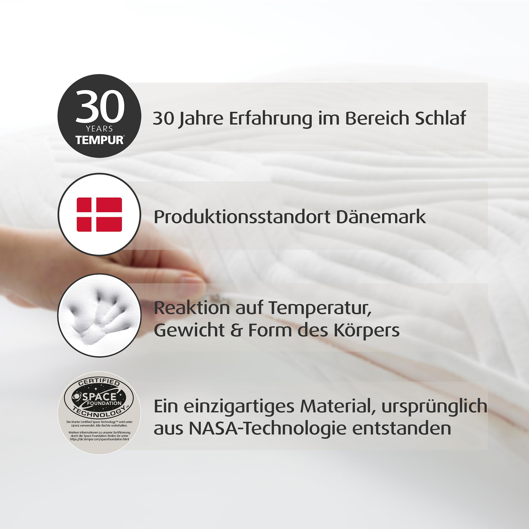 TEMPUR® Kopfkissen Schlafkissen Comfort Medium 4