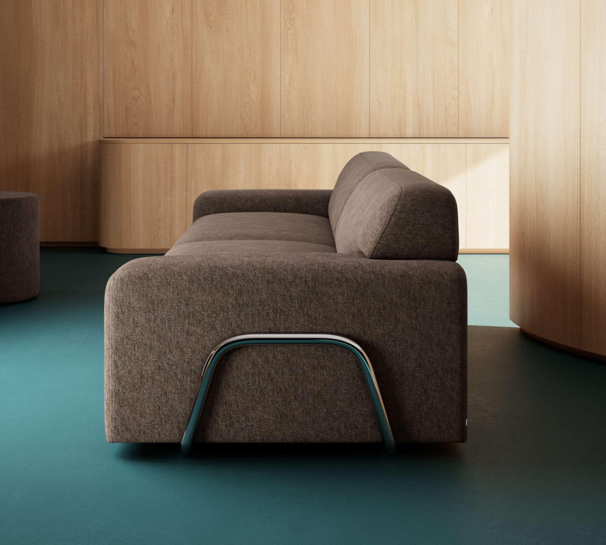 Gloria Sofa 3-Sitzer Aulla Cacao 1