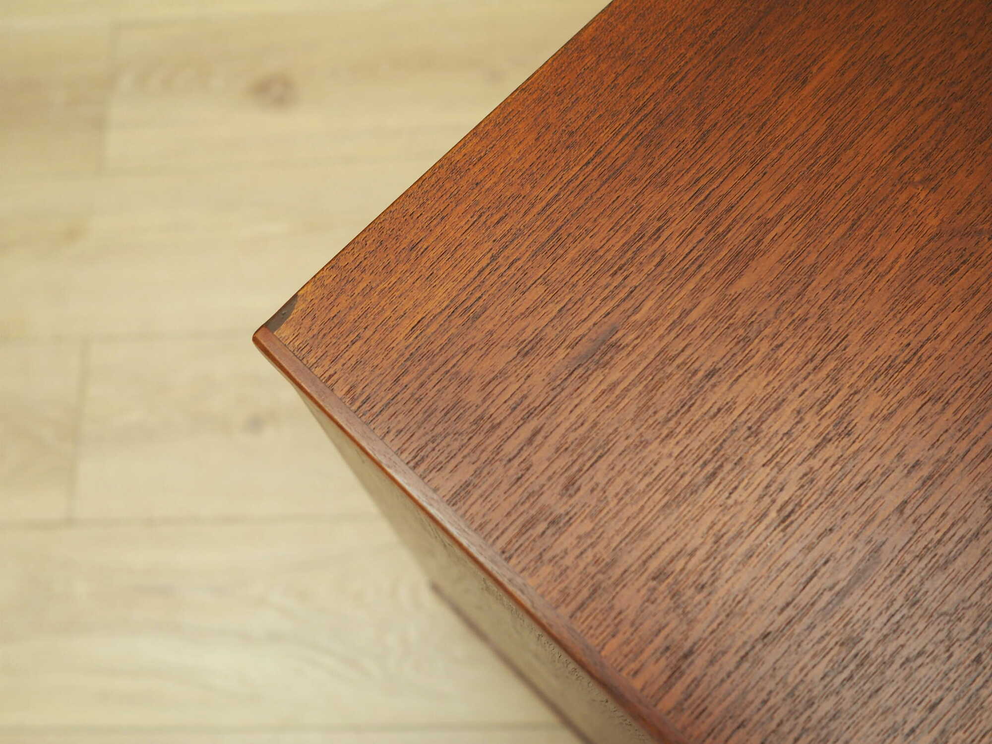 Vintage chest of drawers Teak brown 1970s 6
