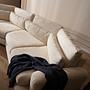 River 4-Sitzer Ecksofa Rechts Beige 4