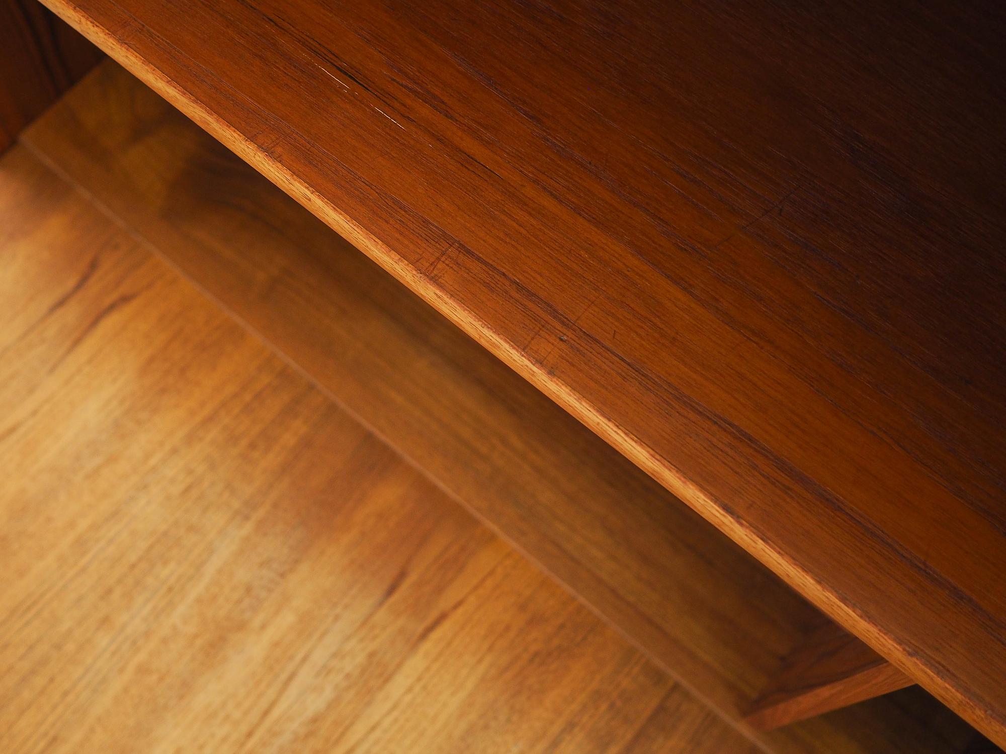 Teak bookcase 1970s 12
