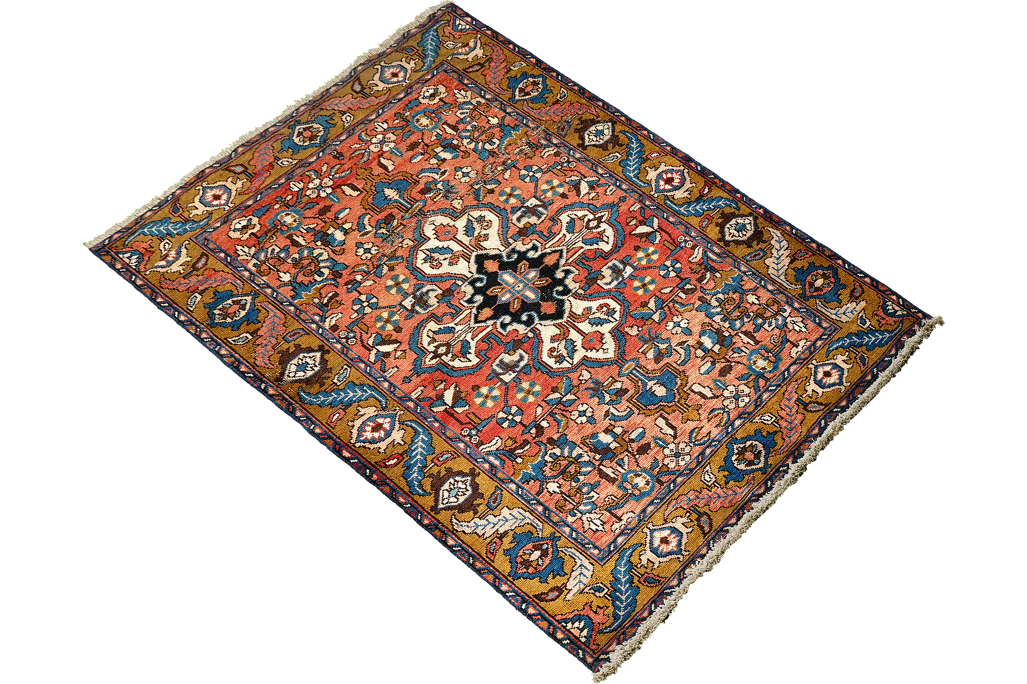 Heritage Sassan Teppich Wolle Braun 2