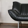 Tango Sofa 3-Sitzer Leder Schwarz 3
