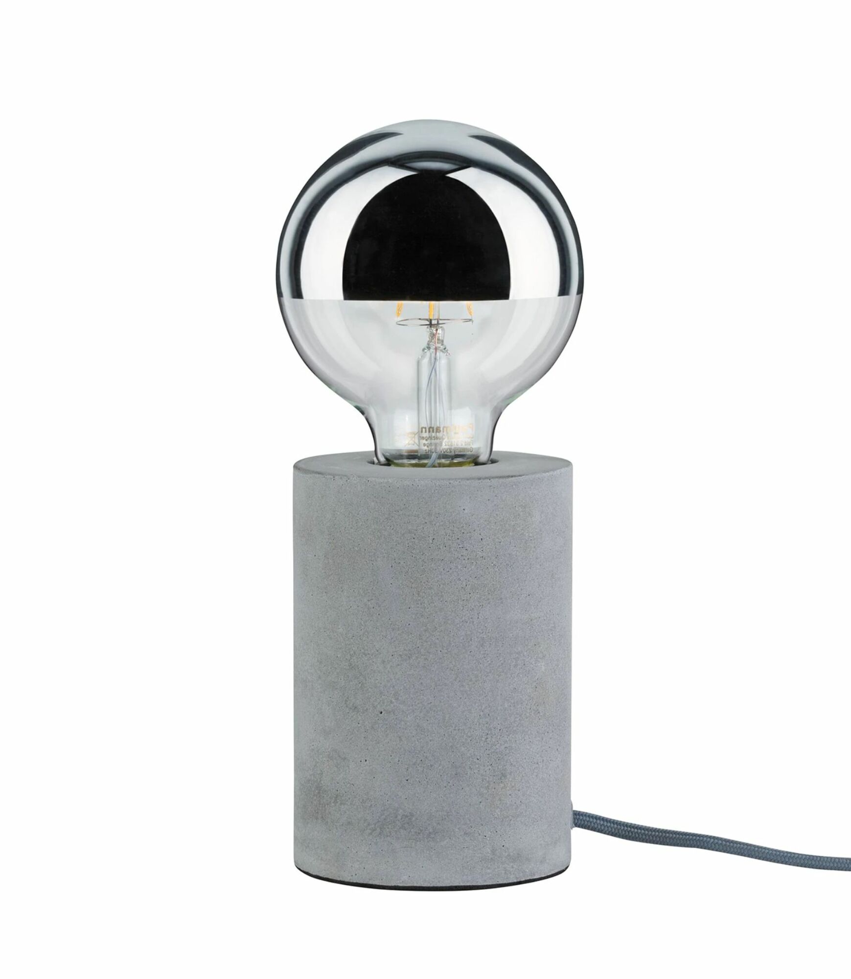 Tischleuchte 1-flammig Beton 1