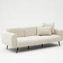 Side Sofa 3-Sitzer Creme 2