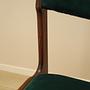 Teakwood chairs 6x Green 14