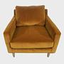 Astha Sessel Velour Matt Amber 4