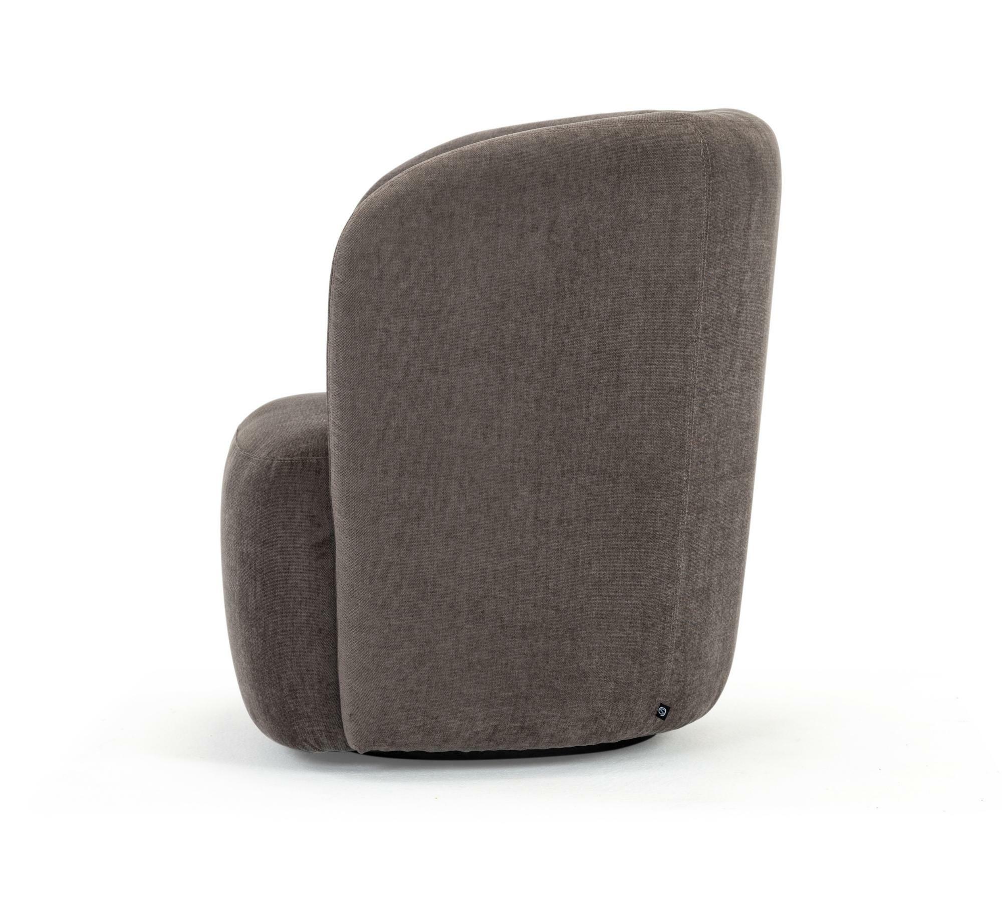 Blair swivel armchair Danny Steel Grey 2