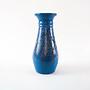 Keramikvase Blau 1970er Jahre 2