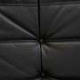 Togo Sofa 2-Sitzer mit Armlehne Madras-Leder Schwarz 8