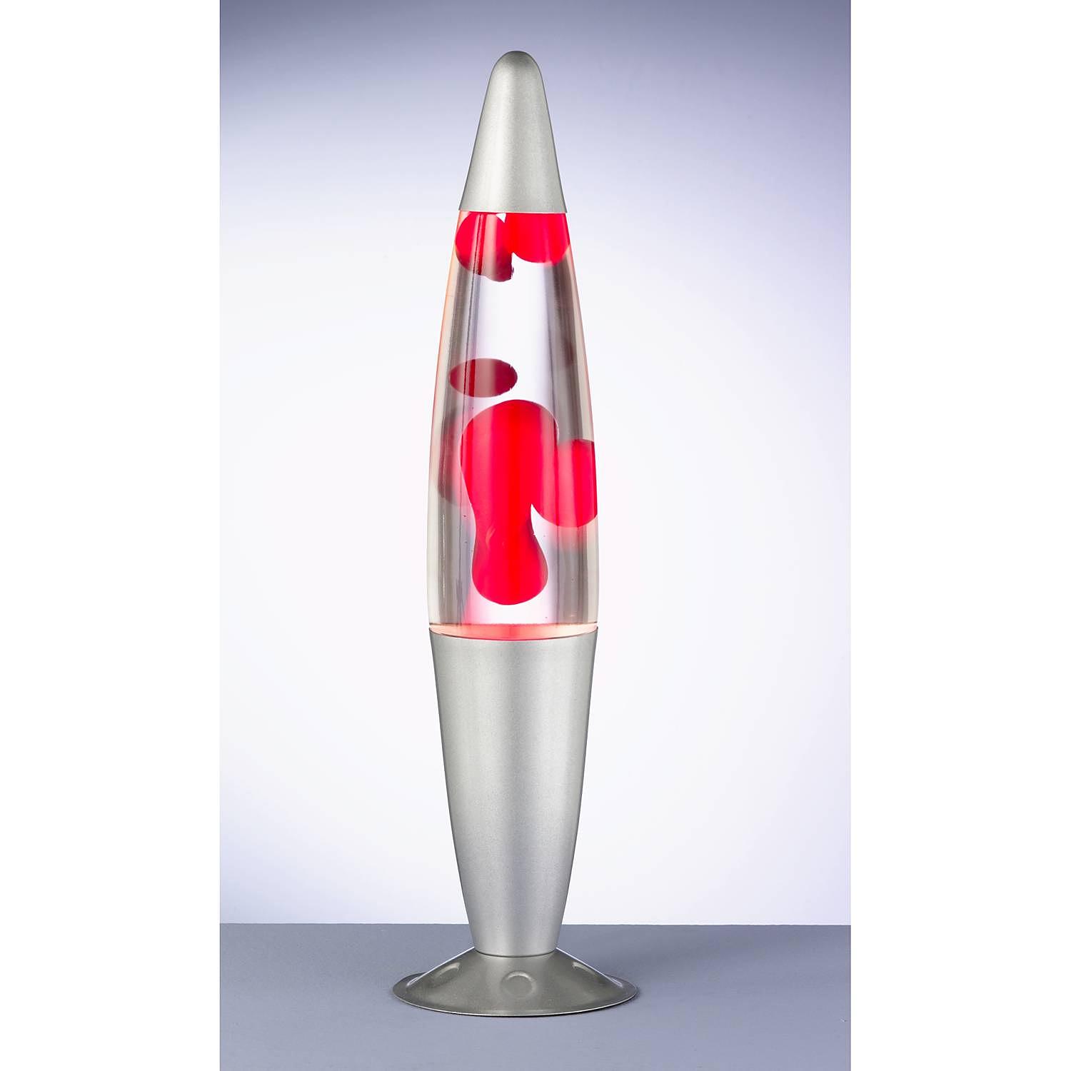 LED-Tischleuchte Lava I Klarglas Aluminium 2