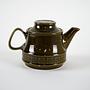 Ceramic teapot 1980s made in Poland 4
