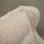 Chair Textile Wood Cream 1970s 10