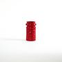 Ceramic vase 1960s Red 1