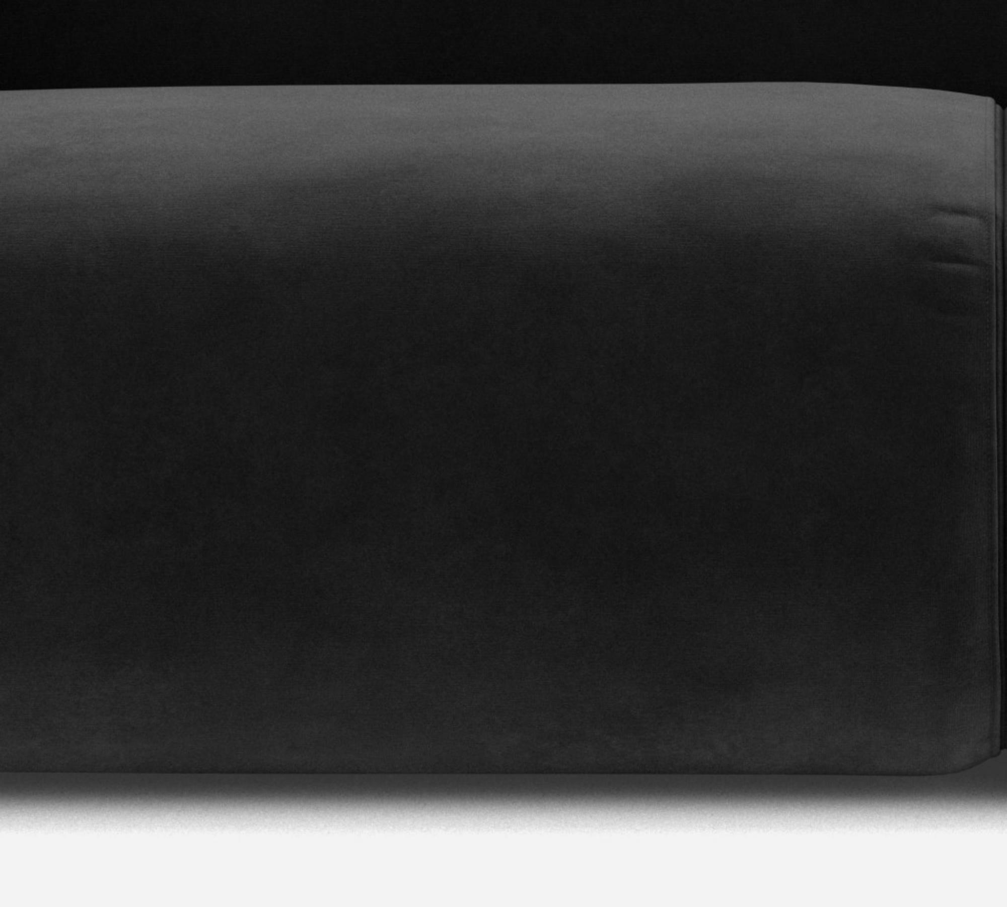 Award-Winning Paula 3-Sitzer Sofa Velour Matt Dark Grey 3