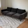 Carlton Sofa 3-Sitzer Feincord Steingrau 0