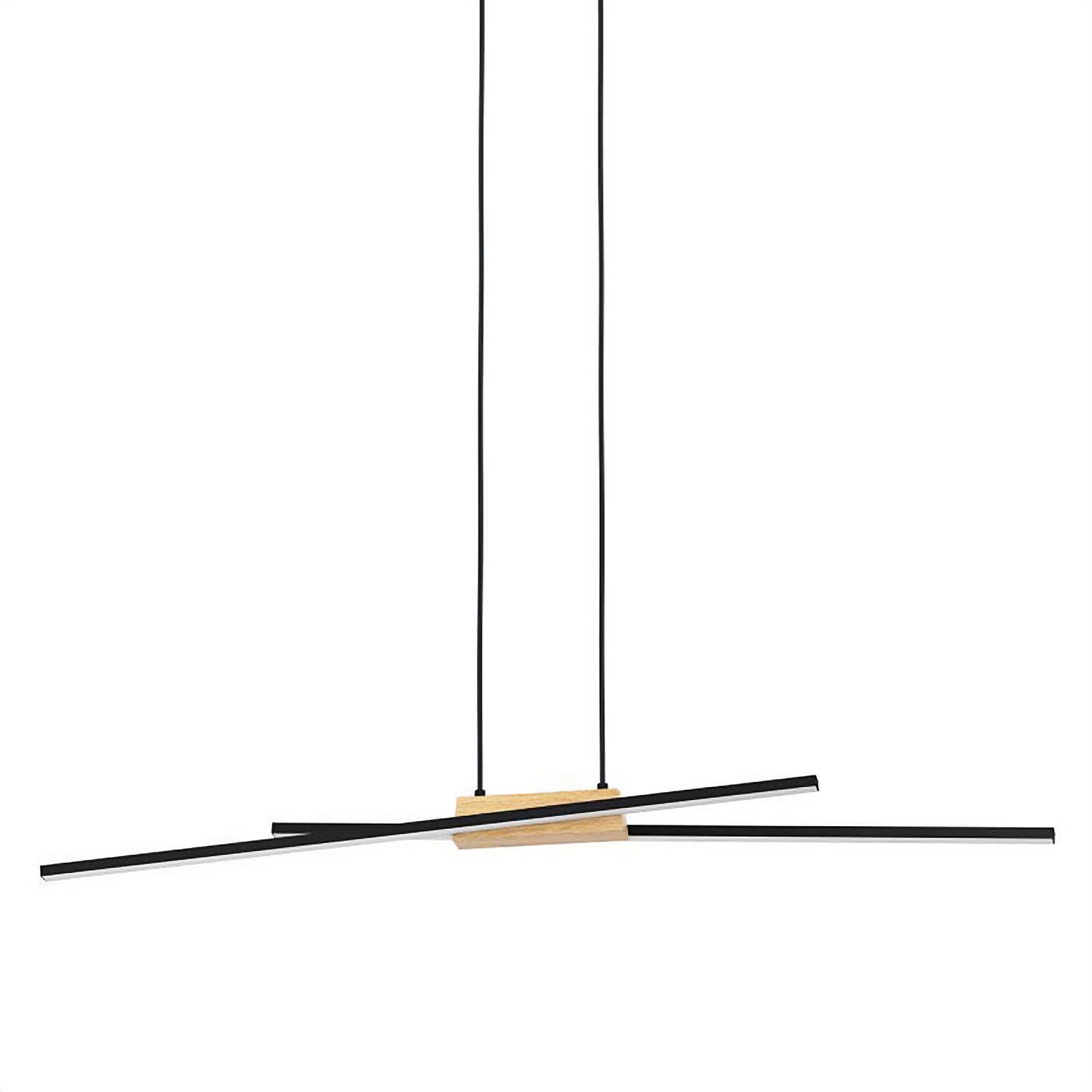 Panagria Pendelleuchte Stahl Polycarbonat 2-flammig 1