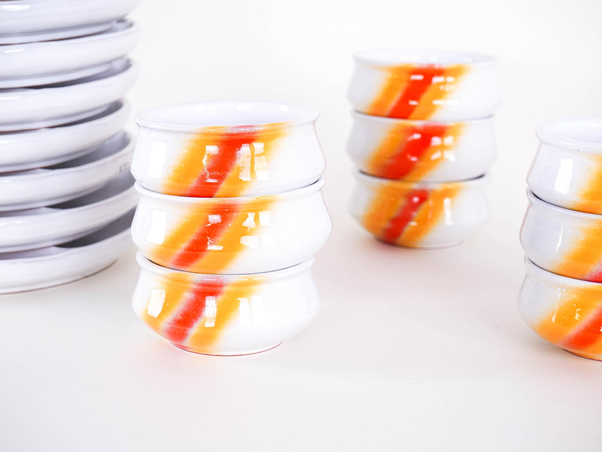 Serving set 70s, made in Italy 4