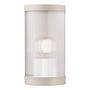1-Flammig Wandleuchte Coupar Aluminium PVC Beige 3