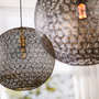 Pendant lamp 2-light metal black 3