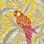 Vintage Bilderrahmen mit Jacquard Stoff Holz Mehrfarbig 1