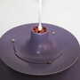 Vintage Pendant Lamp Metal Violet 1970s 5