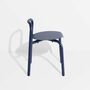 32 Stool Outdoor Stahlrohr Blau 3