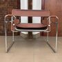 Vintage Marcel Breuer Wassily Chair Braun 1980er Jahre 3