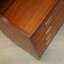 Vintage Secretary Teak Brown 1970s 7